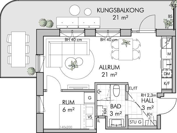 Plantegning 1